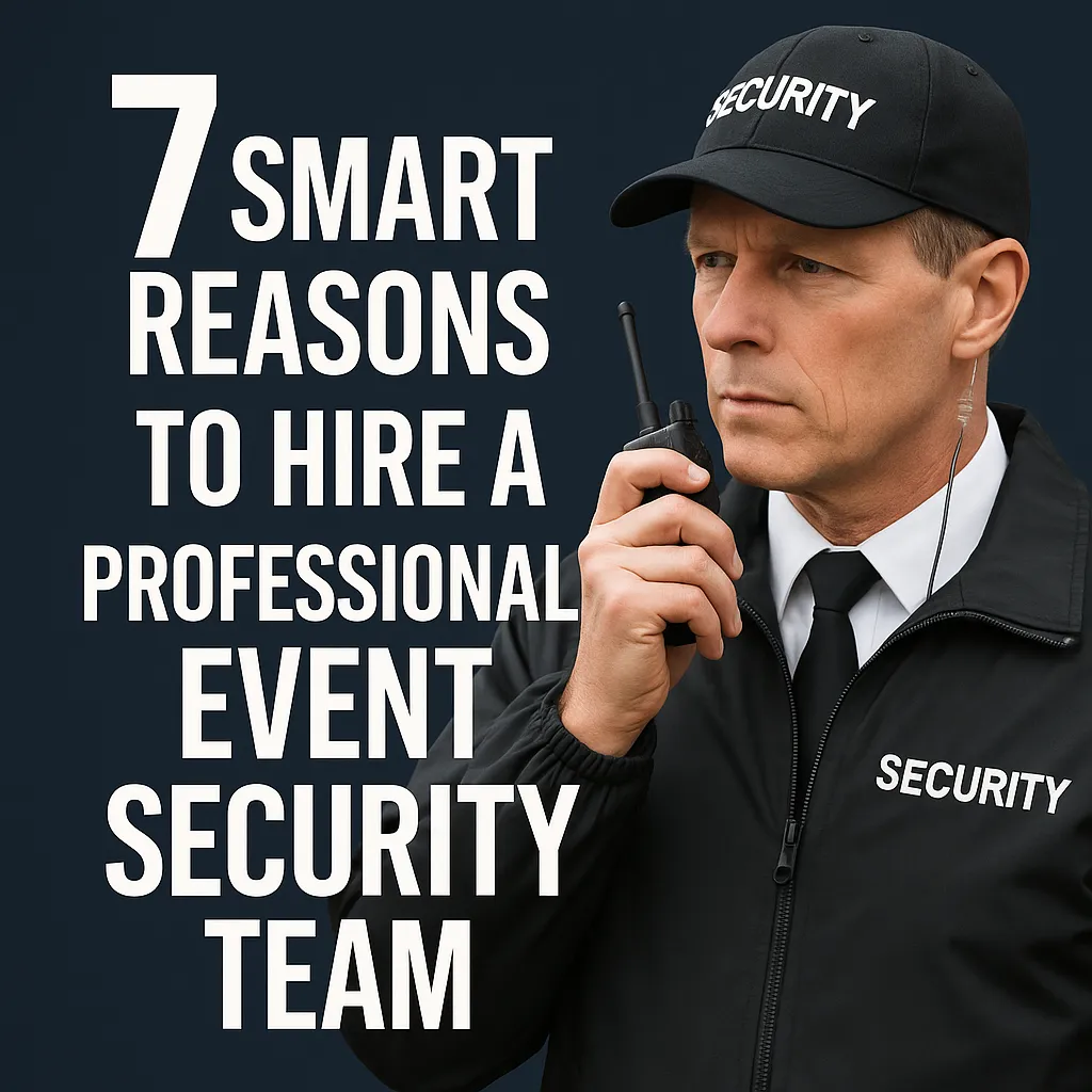 7 reasons to hire a professional event security team